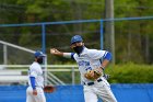 Baseball vs CGA  Wheaton College Baseball vs Coast Guard Academy during game one of the NEWMAC semi-finals playoffs. - (Photo by Keith Nordstrom) : Wheaton, baseball, NEWMAC